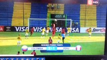 Selección Peruana Sub 17: Luis Iberico anotó tras un penal que nadie vio (VIDEO)