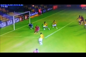 Sudamericano Sub 17: el polémico gol del peruano Luis Iberico (VIDEO)