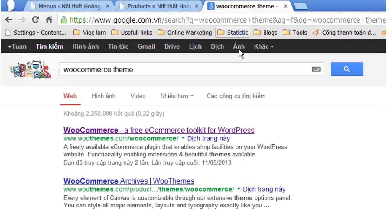 phần 5 - bài 4 - 1 Cai dat wootheme