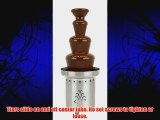 Buffet Enhancements Stainless Steel 3 Tier 27 Inch Chocolate Fountain