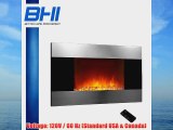 Wall Mounted 36 Electric Fireplace Heater With Remote Control AZ-510DP