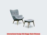 International Design USA Huggy Chair/Ottoman