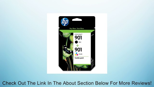 HP 901 Retail Combo Pack Ink Cartridges - 1 each 901 Black & 901 Color (CN069FN#140) Review