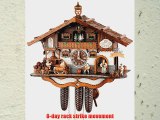 8-Day Black Forest House Coachmen Cuckoo Clock