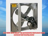 Airmaster 42711 High Pressure Belt Drive Fan Single Speed Totally Enclosed 3 Phase 36 Prop