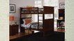 Atlantic Furniture Nantucket Full Over Full Bunk Bed Antique Walnut Finish