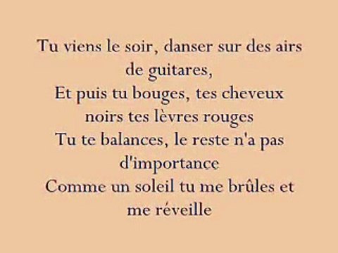 Kendji Girac - Andalouse (Paroles)