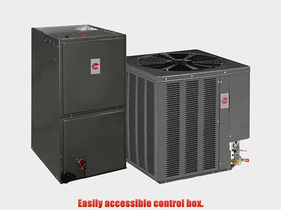 4 Ton 16 Seer Rheem / Ruud Air Conditioning System 14AJM49A01
