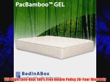 BedInABox PacBamboo GEL Memory Foam Bed Mattress (Full)