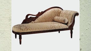 Design Toscano GR305R Swan Fabric Chaise Lounge
