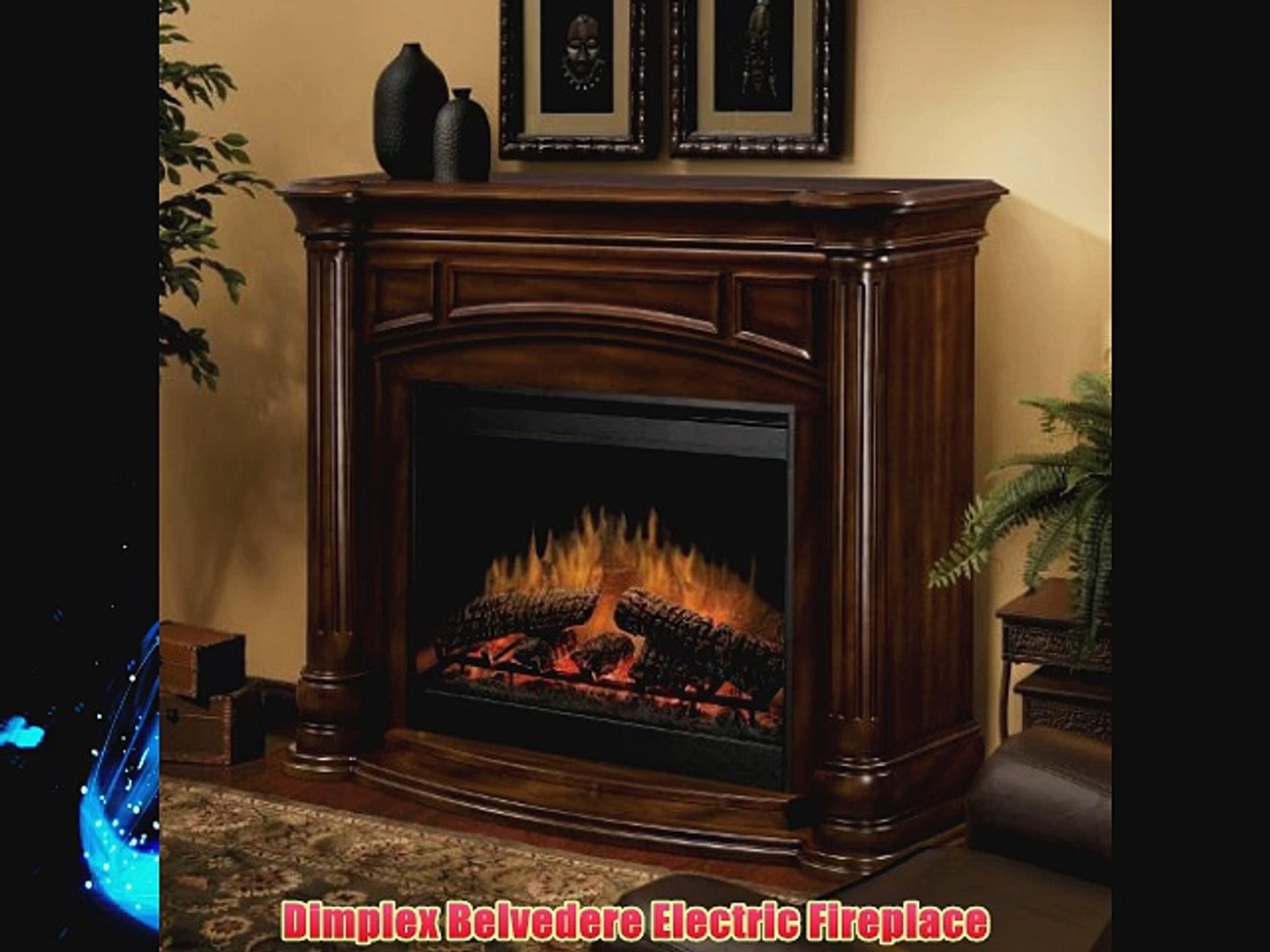 Dimplex Belvedere Electric Fireplace Video Dailymotion