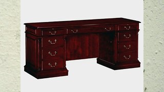 DMI Office Furniture Kneehole Credenza 72 by 24 by 30-Inch Cherry