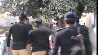 punjab police brutality against old citizen and women