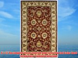 9' x 12' Rectangular Oscar Isberian Rugs Area Rug Red Color Hand Tufted India Guilded Collection