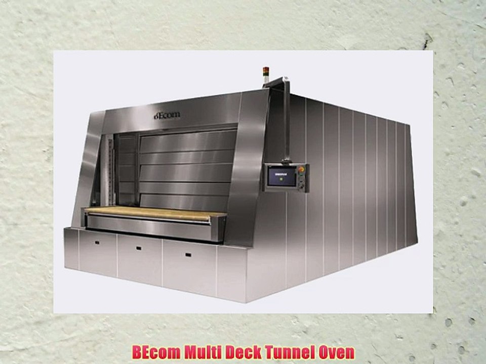 BEcom Multi Deck Tunnel Oven