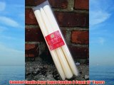 Colonial Candle Ivory Taper Candles 6 Count 10 Tapers