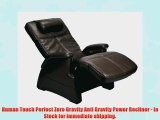 The Human Touch Power Electric Perfect Chair Recliner - PC85 / PC-085 Motor Recline Espresso