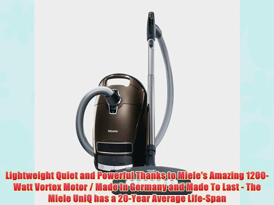 Miele S8990 UniQ Canister Vacuum Cleaner