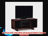 BDI Cirrus 8158 Triple Wide Tall Enclosed Cabinet ( Espresso Stained Oak)