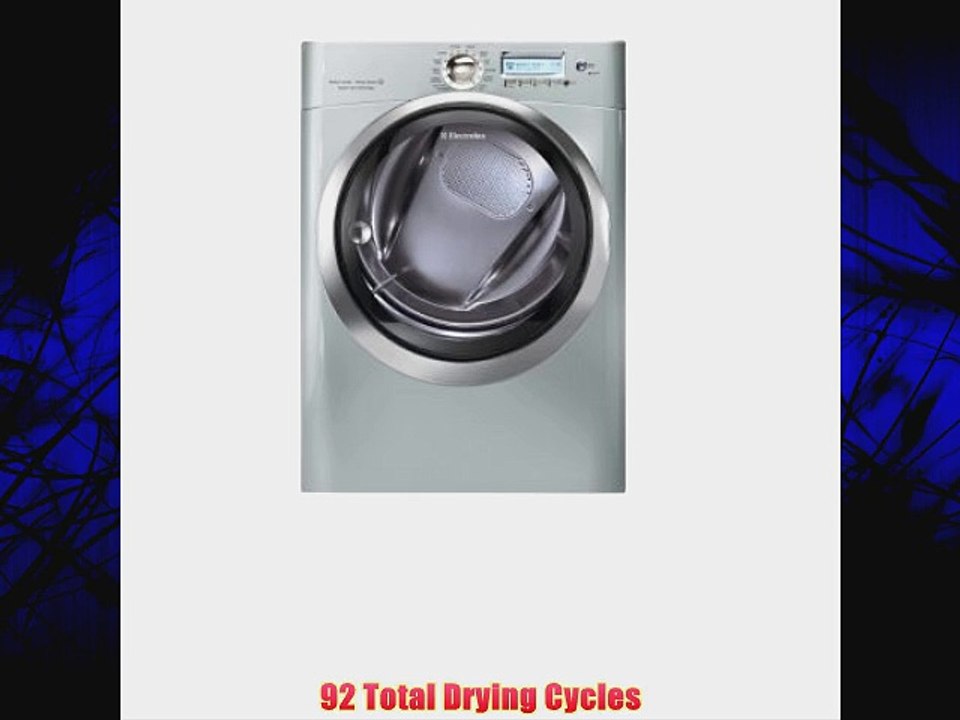 Electrolux EWMGD70JSS 8.0 Cubic Foot Gas Front Load Dryer with Wave-TouchTM Controls Featuring