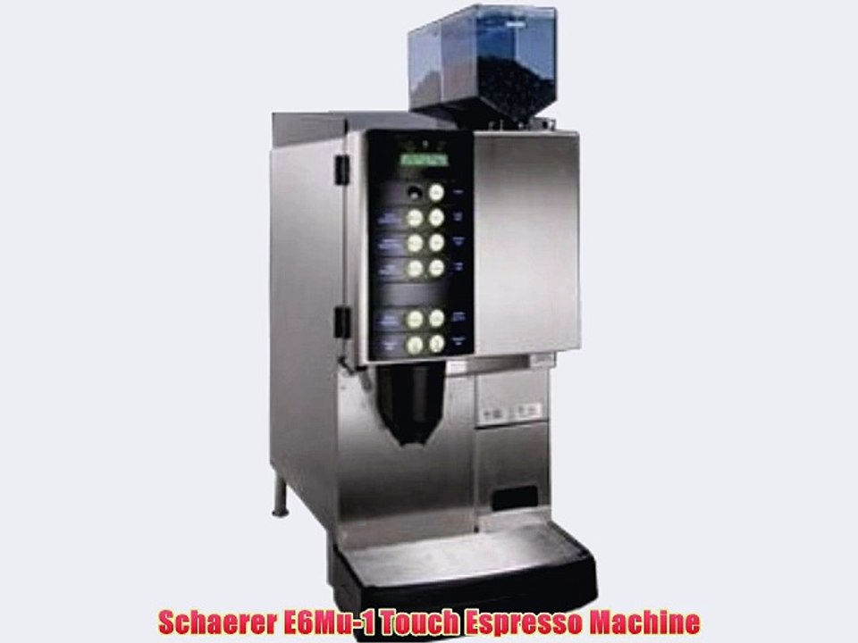 Schaerer E6Mu-1 Touch Espresso Machine