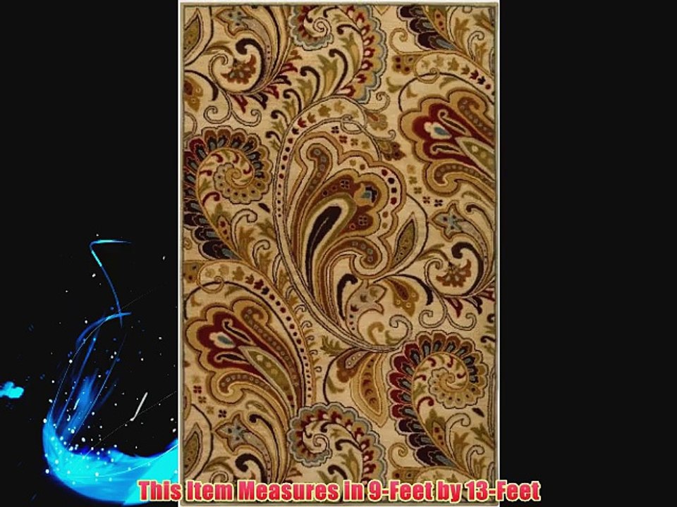 Surya AUR-1008 Aurora Classic Paisleys and Damasks Beige 9' x 13' Area Rug