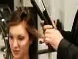 victoria's secret beach wave hair style with creative hair tools styling iron