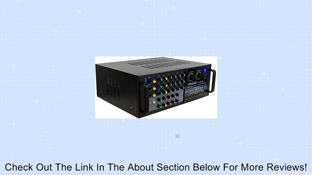 Hisonic Dual Channel MA-3800K Karaoke Mixing Amplifier, 760W Review