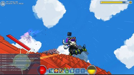 Trove came to other place and having fun time