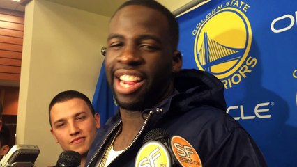 Draymond Green on Dahntay Jones bumping him