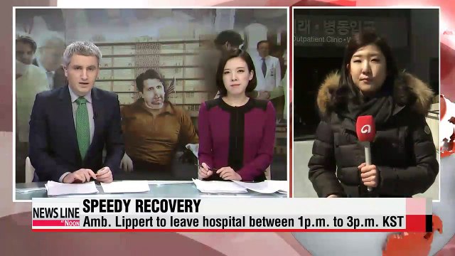 U.S. Ambassador Lippert to leave hospital Tuesday afternoon