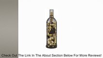 Southern Homewares Grapevine Wine Bottle Shaped Cork Cage, Bronze Review