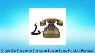 ECOOPRO� Corded DP01 Classic Desk Phone (Gold) Review