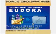 Eudora OSE Technical Support Number!! Call 1-855-233-7309 Toll Free