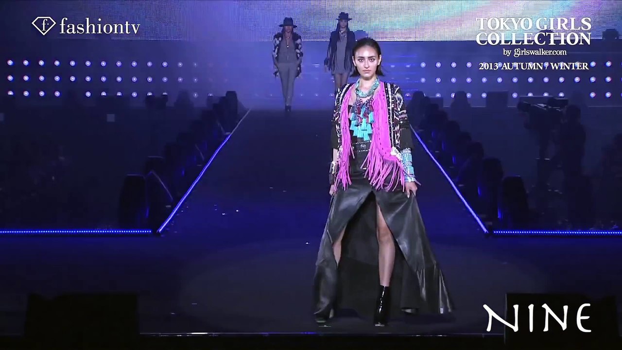 NINE ステージ／TOKYO GIRLS COLLECTION 2013 AUTUMN WINTER｜fashiontv Japan ファッションTV