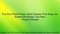 Fox Run Pickle Picker Olive Grabber Fork Deep Jar Sweet Dill Kitchen Tool New Review