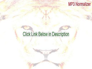 MP3 Normalizer Serial (mp3 normalizer crack 2015)