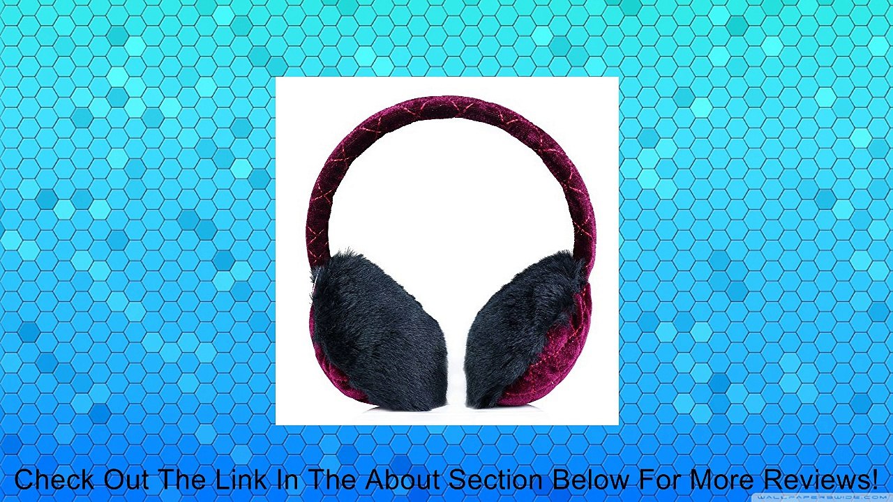 Clips N Grips� Girls Ear Warmers Quilted Velvet Fur Earmuffs Review