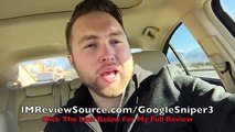 Google Sniper 3 Review - My GSniper 3.0 Bonus (Thanks George Brown! No Scam Here)