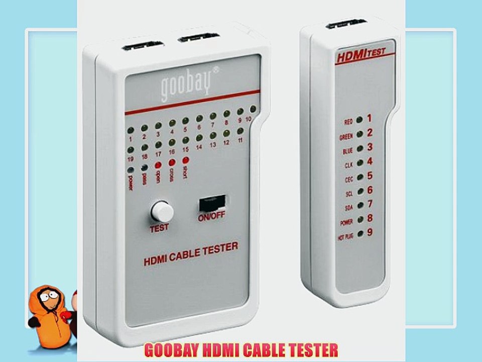 GOOBAY HDMI CABLE TESTER