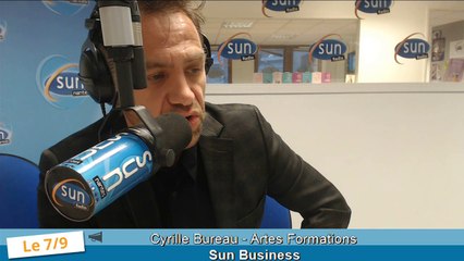 Sun Business - Mardi 10 mars 2015 - Cyrille Bureau, dirigeant Artes Formations