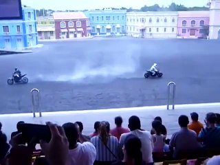 Le stunt c'est dangereux même pour les pros !