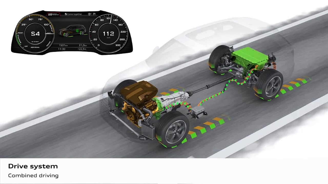 L'Audi Q7 e-tron quattro adopte la technologie hybride diesel rechargeable