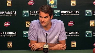 BNP Paribas Open  Roger Federer Quarterfinal Round Press Conference