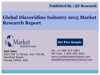 Global Diaveridine Industry 2015 Market Outlook Production Trend Opportunity