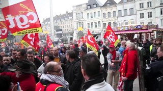 Les salariés de Sambre et Meuse manifestent pour leurs emplois