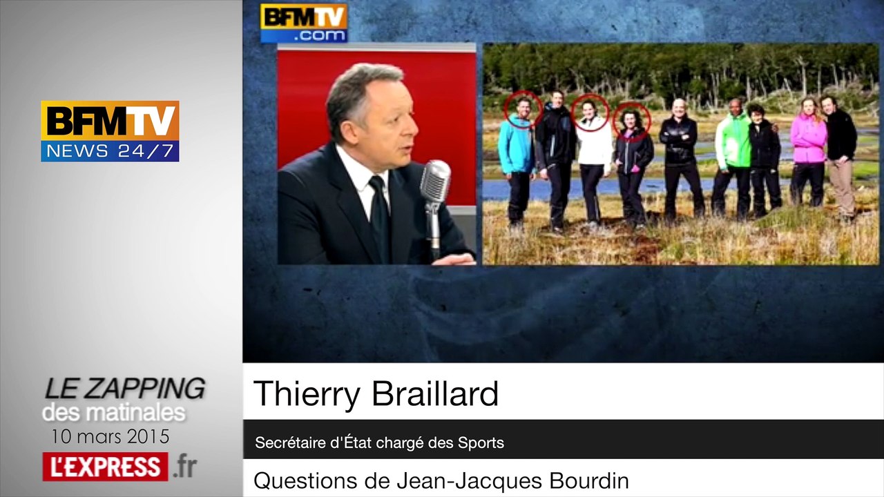 "Le sport Français perd 3 étoiles" déclare Thierry Braillard - Le zapping des matinales