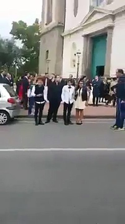 wedding on bike