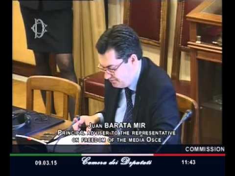 Roma - Diritti e i doveri relativi ad Internet - Juan Barata Mir (09.03.15)