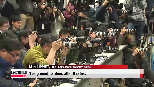 U.S. ambassador heads home after release from hospital